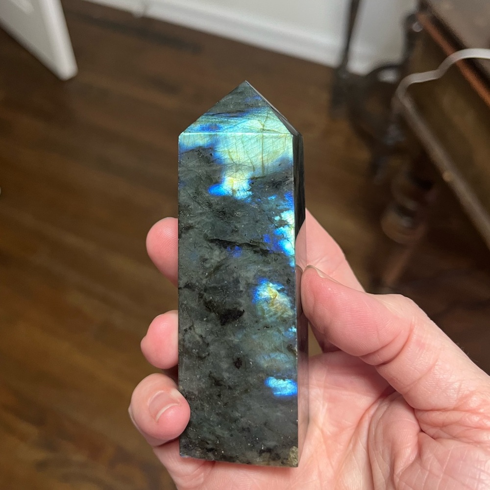 Labradorite Crystal Tower